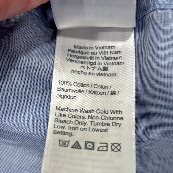 J. Crew End-on-end Cotton Pajama Short Set in Hydrangea NWT - Picture 8 of 15